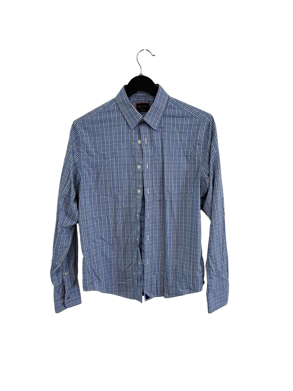 UNTUCKit Blue Plaid Long-Sleeve Button-Up Shirt